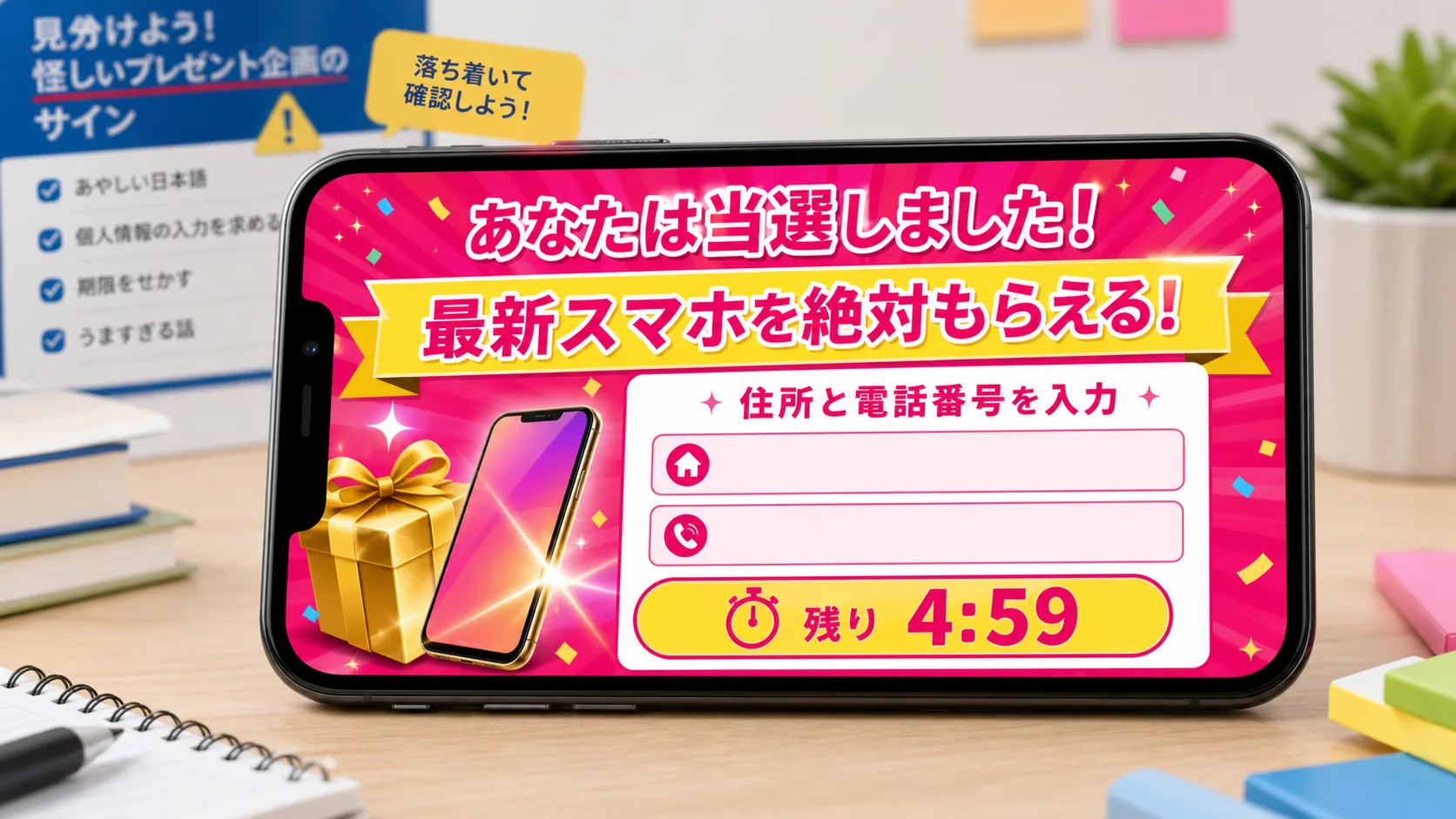 プレゼント詐欺