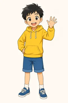 キャラクター（基本の姿） haru