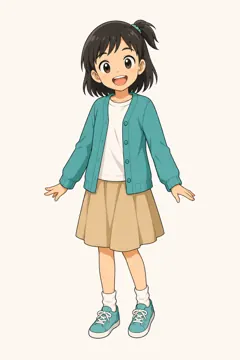 キャラクター（基本の姿） mio