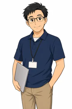 キャラクター（基本の姿） sensei