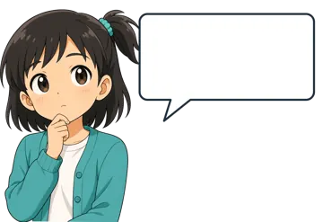 キャラクター+吹き出し ミオ 吹き出し ふきだし セリフ キャラが左