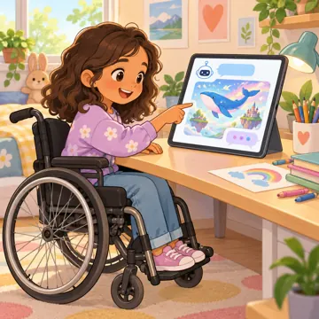 デジタル・AIの場面 デジタル・AIの場面 AI:AIで絵を作って楽しむ