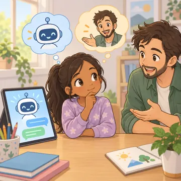 デジタル・AIの場面 デジタル・AIの場面 AI:AIに聞くか人に聞くかを考える