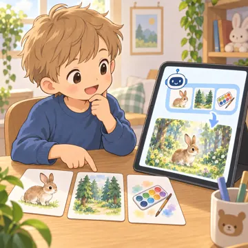 デジタル・AIの場面 デジタル・AIの場面 AI:伝え方を工夫してAIにたのむ