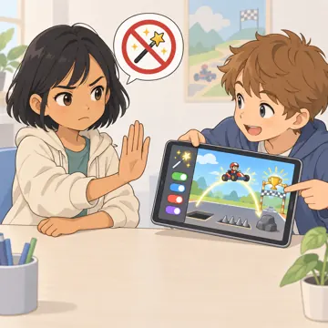 デジタル・AIの場面 デジタル・AIの場面 ゲーム:チートを誘われてことわる