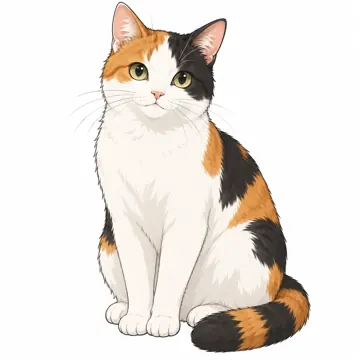 動物・生きもの 動物・生きもの ねこ(三毛猫)