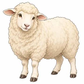 動物・生きもの 動物・生きもの ひつじ