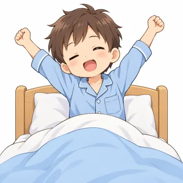 気持ちカード・生活の絵カード・生活の絵カード 生活の絵カード 朝おきる
