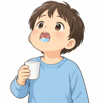 気持ちカード・生活の絵カード・生活の絵カード 生活の絵カード うがいをする