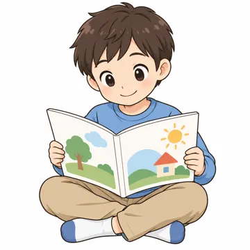 気持ちカード・生活の絵カード・生活の絵カード 生活の絵カード 本を読む