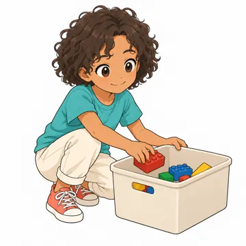 気持ちカード・生活の絵カード・生活の絵カード 生活の絵カード お片付けをする