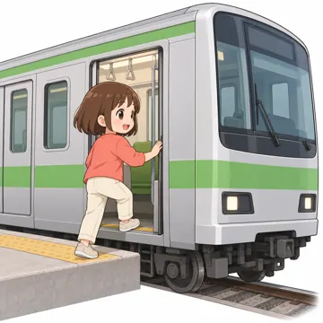 気持ちカード・生活の絵カード・生活の絵カード 生活の絵カード 電車に乗る