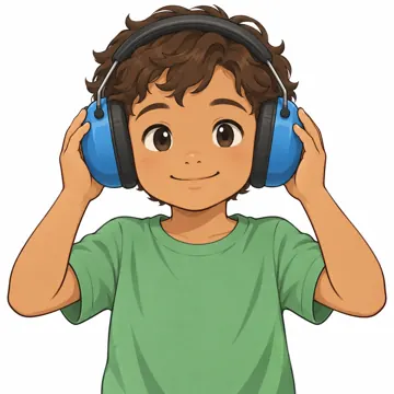 気持ちカード・生活の絵カード・生活の絵カード 生活の絵カード イヤーマフをつける