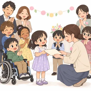 学童・放課後・地域の場面 学童・放課後・子ども会の場面 学童の卒所式