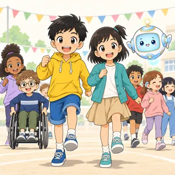 学校行事 学校行事 運動会:開会式で行進している