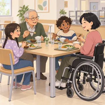 こどもの居場所・地域の活動 こどもの居場所・地域の活動 食:大人と子どもが同じテーブルで食べる