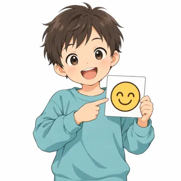 いろいろな子ども・大人・子ども(からだ・コミュニケーション・ルーツ・年齢・家族) いろいろな子ども 絵カードで気持ちを伝える子