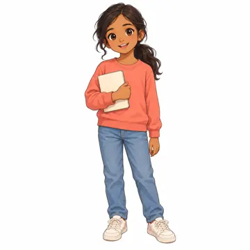 いろいろな子ども・大人・子ども(からだ・コミュニケーション・ルーツ・年齢・家族) いろいろな子ども 南アジアにルーツのある子