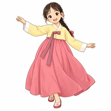いろいろな子ども・大人・子ども(からだ・コミュニケーション・ルーツ・年齢・家族) いろいろな子ども 民族衣装を着てお祭りに参加する子