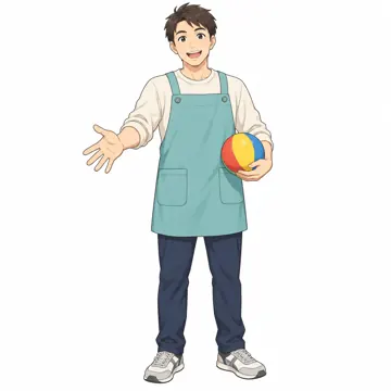 いろいろな子ども・大人・大人(支える人・保護者・しごと) いろいろな大人 児童館の職員