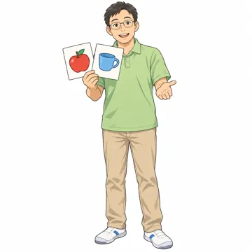 いろいろな子ども・大人・大人(支える人・保護者・しごと) いろいろな大人 特別支援学校の先生