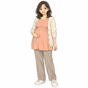 いろいろな子ども・大人・大人(支える人・保護者・しごと) いろいろな大人 妊娠中の保護者