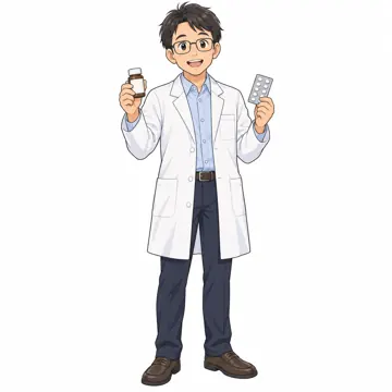 いろいろな子ども・大人・大人(支える人・保護者・しごと) いろいろな大人 薬剤師