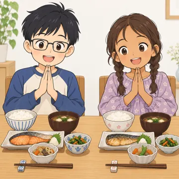 安全・くらし 安全・くらし 食育:いただきますのあいさつ