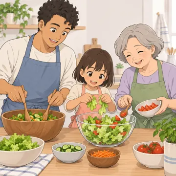 安全・くらし 安全・くらし 食育:家族で料理をする
