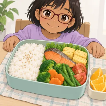 安全・くらし 安全・くらし 食育:バランスのよいお弁当