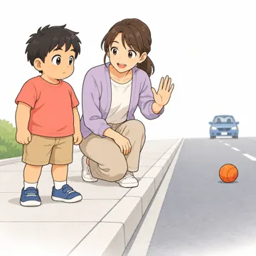 安全・くらし 安全・くらし 交通安全:飛び出しをしない