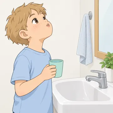 安全・くらし 安全・くらし 手洗い・感染予防:うがいをする