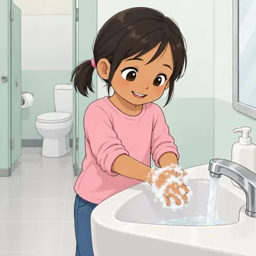 安全・くらし 安全・くらし 手洗い・感染予防:トイレのあとの手洗い