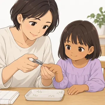 安全・くらし 安全・くらし 手洗い・感染予防:つめを短く切る