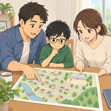 安全・くらし 安全・くらし 防災:家族で避難場所を話し合う