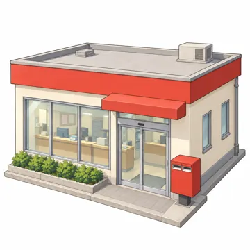 まちの建物・お店・公共施設 まちの建物・お店・公共施設 郵便局