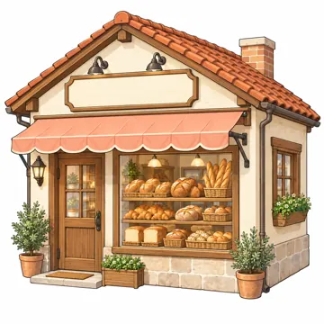 まちの建物・お店・公共施設 まちの建物・お店・公共施設 パン屋