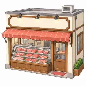 まちの建物・お店・公共施設 まちの建物・お店・公共施設 肉屋