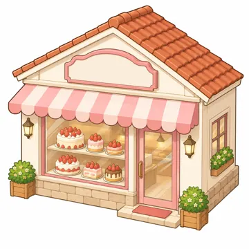 まちの建物・お店・公共施設 まちの建物・お店・公共施設 ケーキ屋