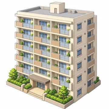 まちの建物・お店・公共施設 まちの建物・お店・公共施設 マンション