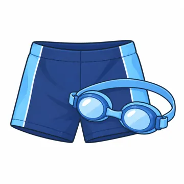 学用品・持ち物 学用品・持ち物 水着とゴーグル