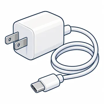 学用品・持ち物 学用品・持ち物 充電器とケーブル