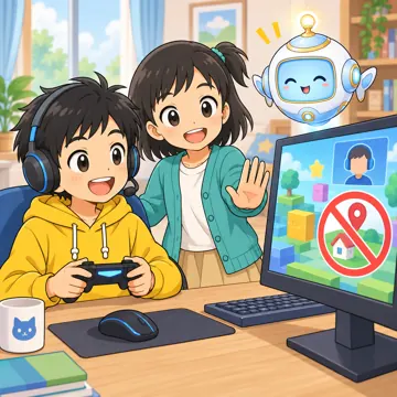 情報モラルの場面(テーマ別) 情報モラルの場面 位置情報:ハルやミオたちがゲームで住んでいる地域を言わない