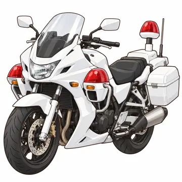 のりもの・はたらく車 のりもの・はたらく車 はたらく車:白バイ