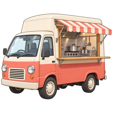 のりもの・はたらく車 のりもの・はたらく車 はたらく車:キッチンカー