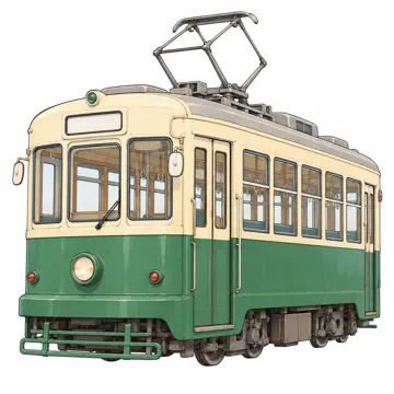 のりもの・はたらく車 のりもの・はたらく車 まちの乗り物:路面電車