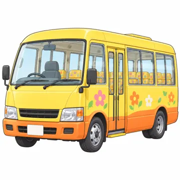 のりもの・はたらく車 のりもの・はたらく車 まちの乗り物:幼稚園バス