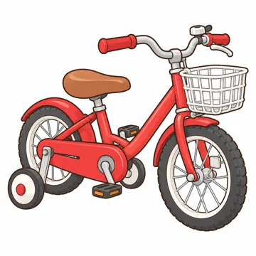 のりもの・はたらく車 のりもの・はたらく車 まちの乗り物:子ども用の自転車と補助輪