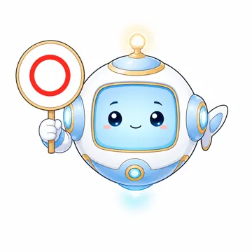 しぐさ・場面のポーズ・アイ アイ AI マスコット ○札 まる