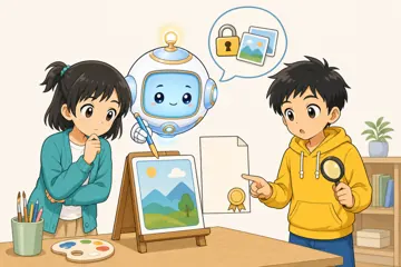 場面イラスト・AIとくらす 2 04